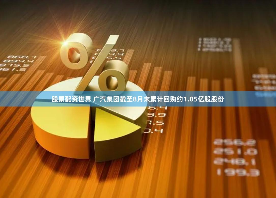 股票配资世界 广汽集团截至8月末累计回购约1.05亿股股份